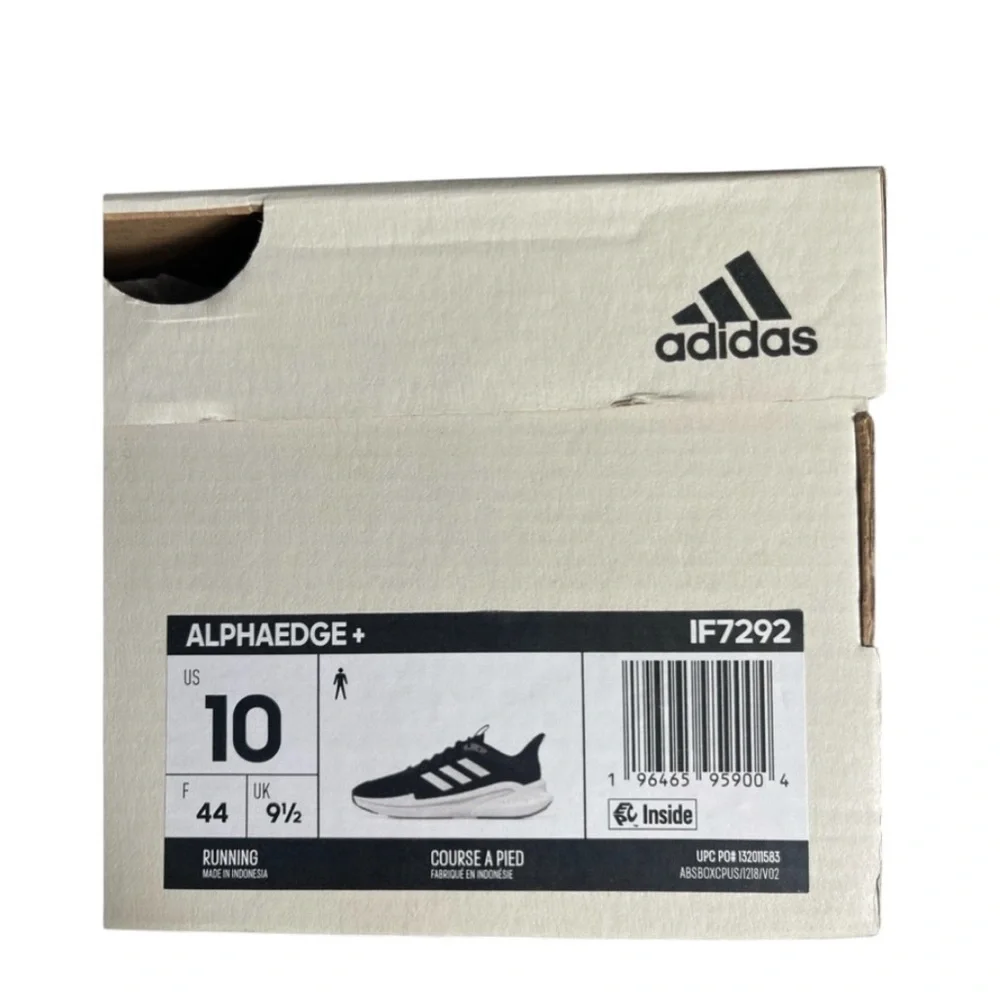 New Adidas shoes size 10 men’s Alpha Edge Men’s Athletic‎ Running Shoes 1F7292